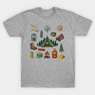 Camp like a Champ - color T-Shirt